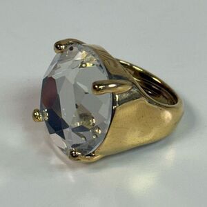 RARE Kate Spade Huge Crystal Confection Cocktail Ring
